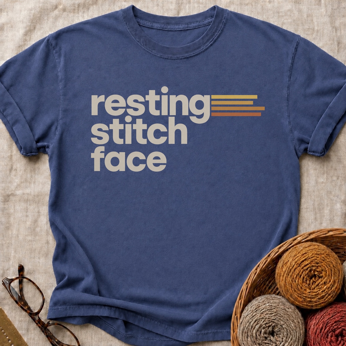 Resting Stitch Face T-Shirt