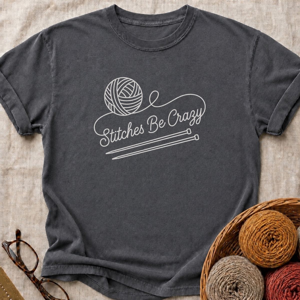 Stitches Be Crazy T-Shirt
