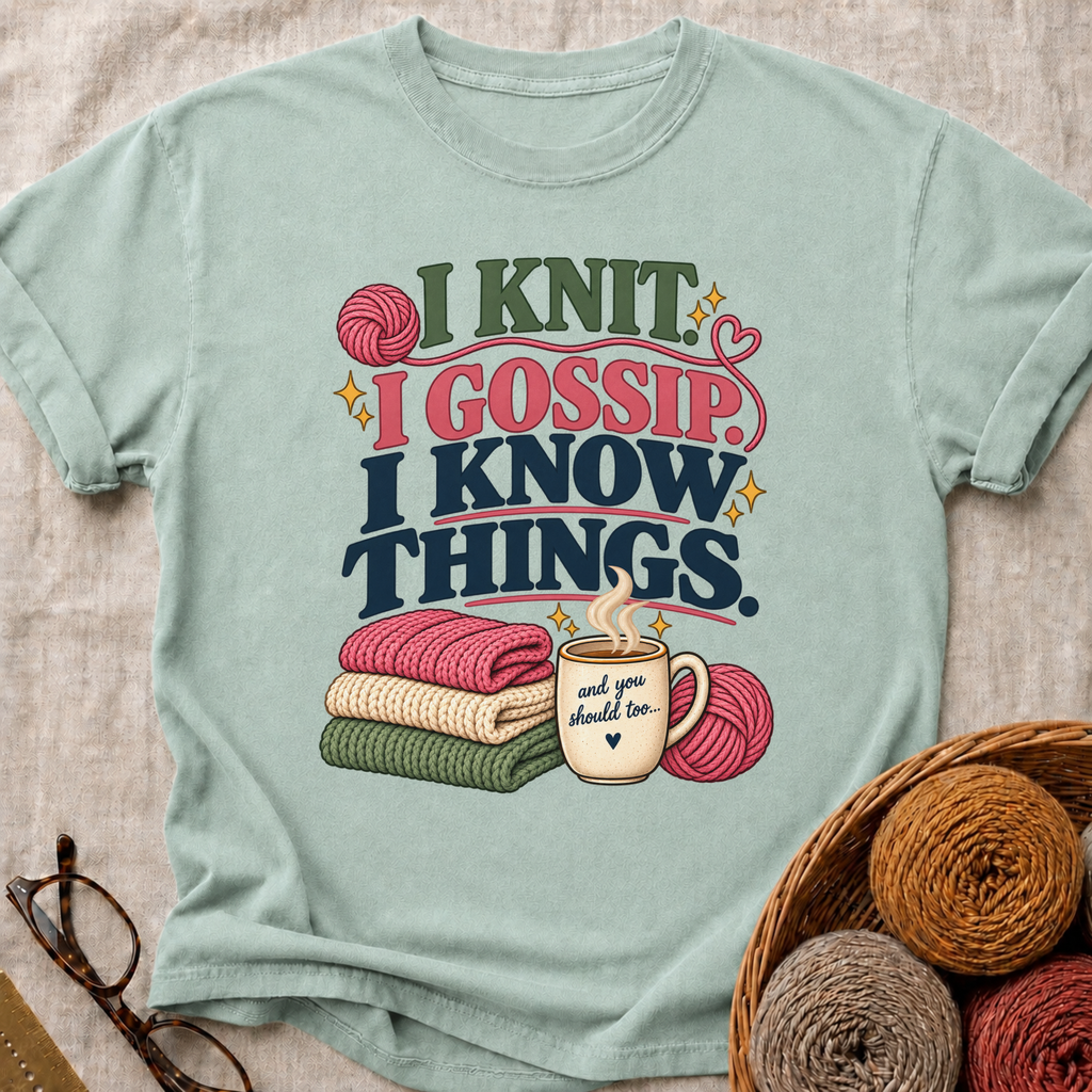 Knit & Gossip T-Shirt