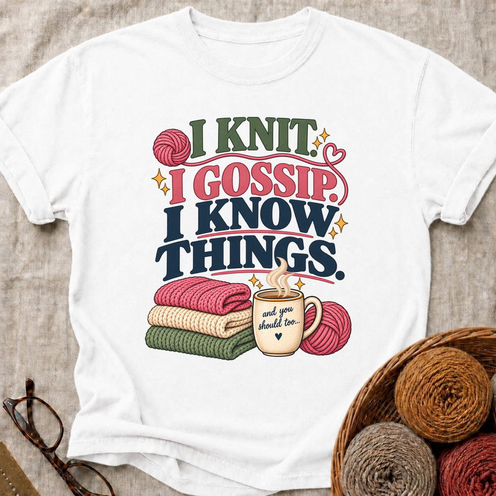 Knit & Gossip T-Shirt