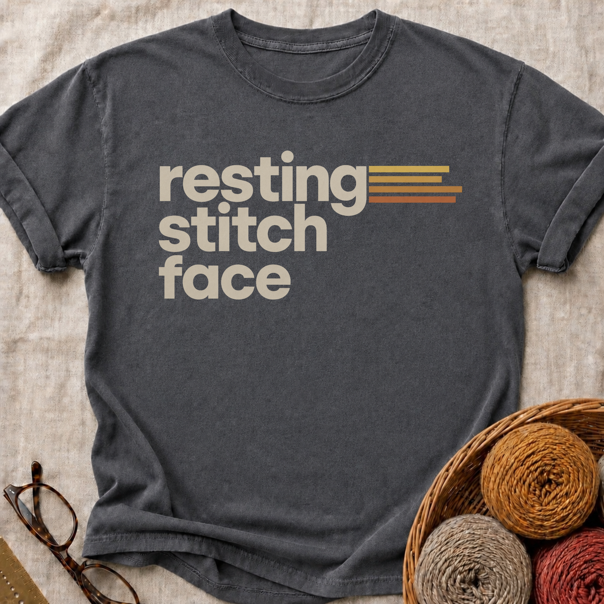 Resting Stitch Face T-Shirt
