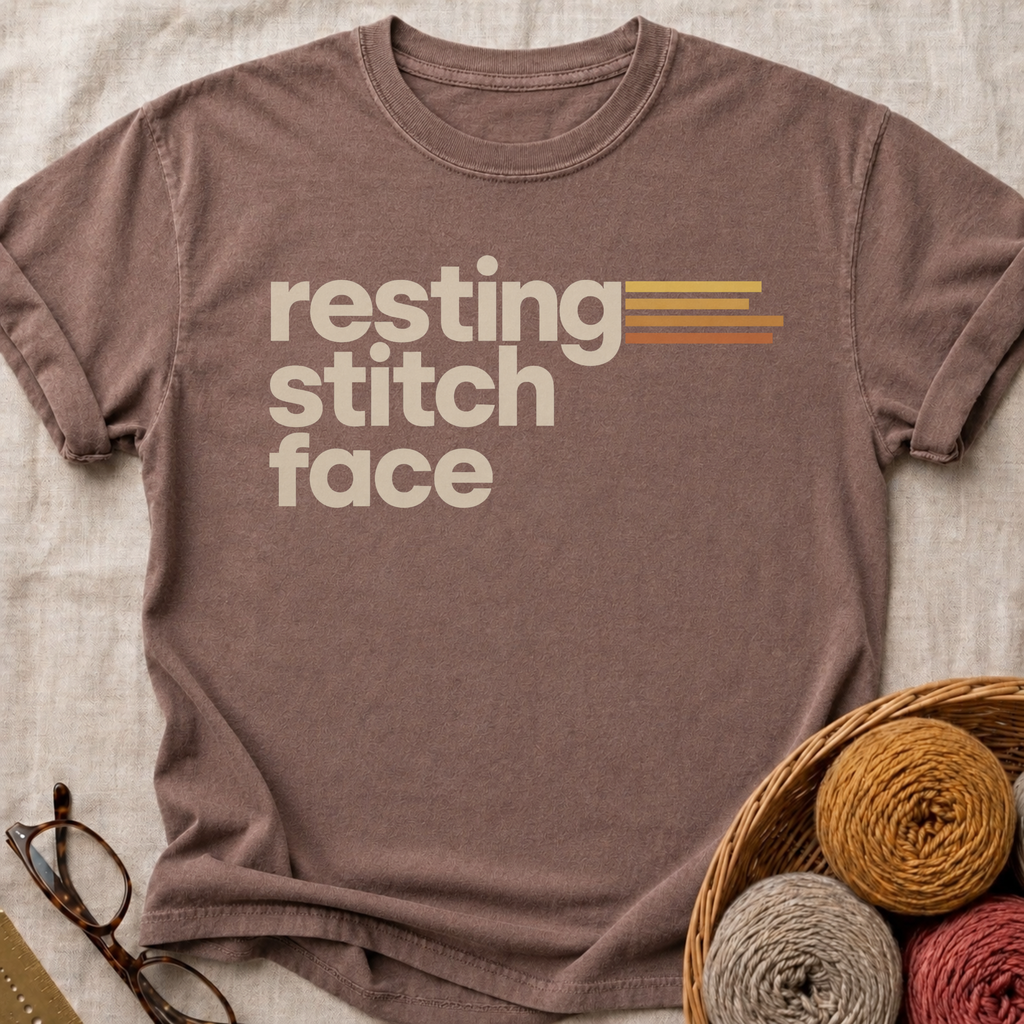 Resting Stitch Face T-Shirt