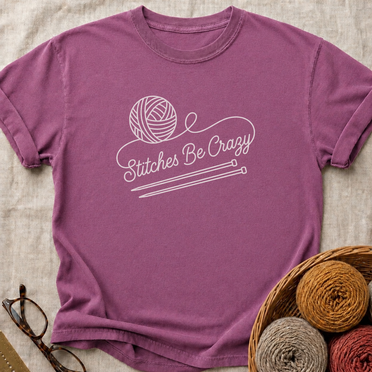 Stitches Be Crazy T-Shirt