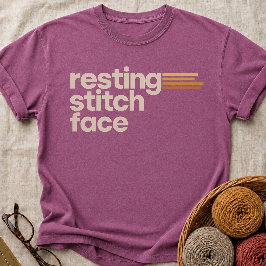 Resting Stitch Face T-Shirt