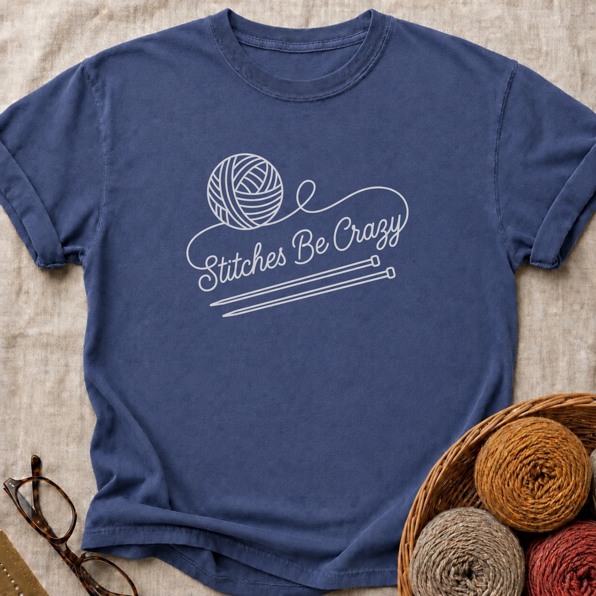 Stitches Be Crazy T-Shirt