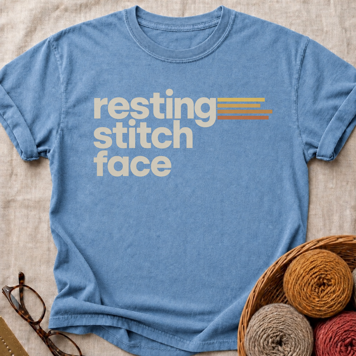 Resting Stitch Face T-Shirt
