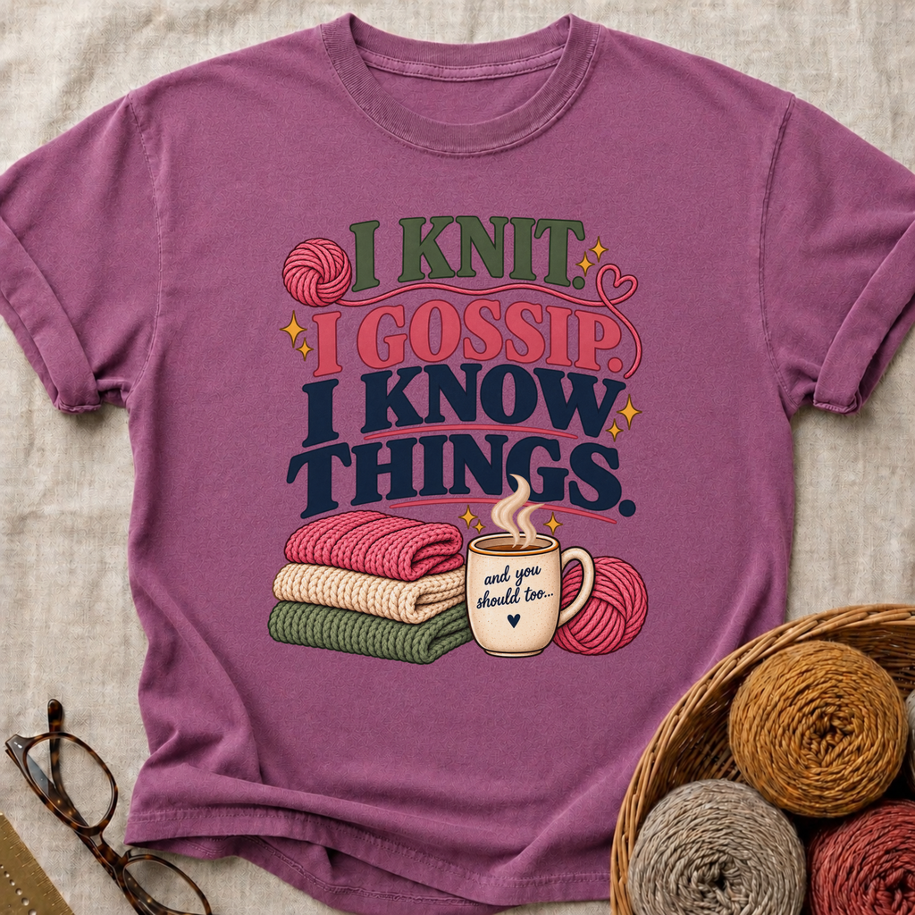Knit & Gossip T-Shirt