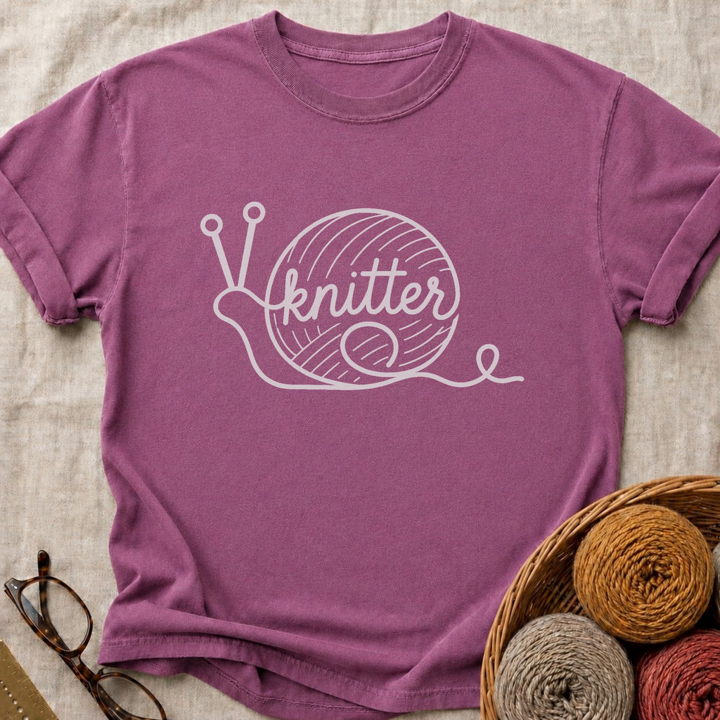 Snail Knitter T-Shirt