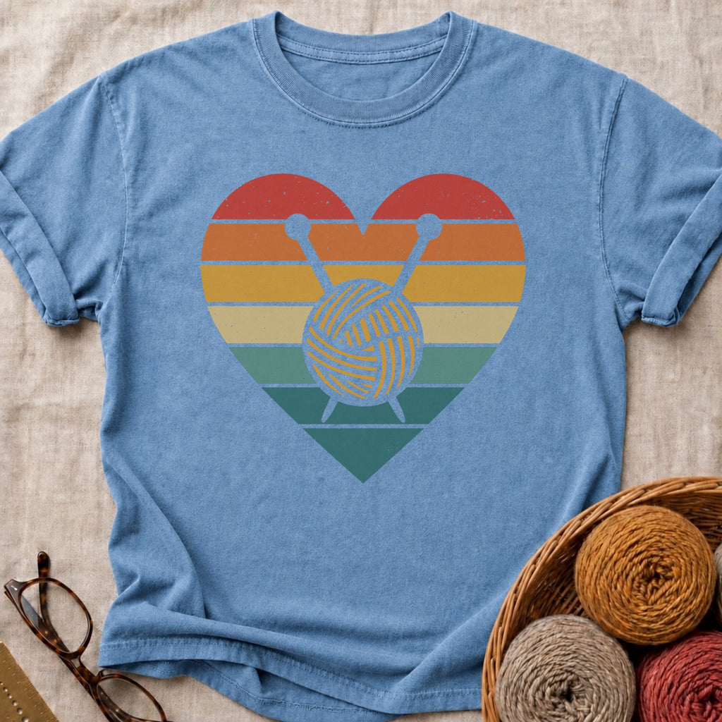 Retro Knit T-Shirt