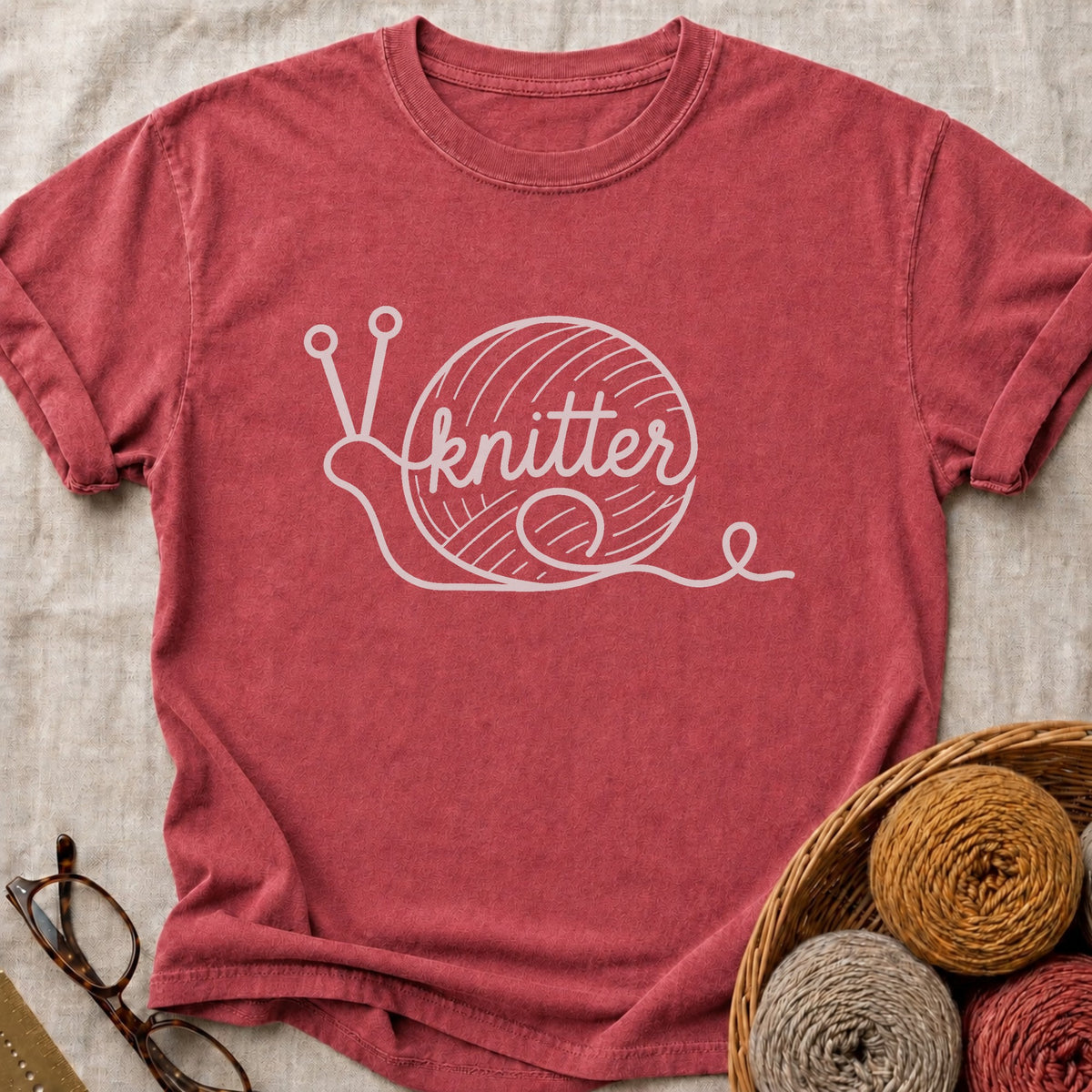Snail Knitter T-Shirt