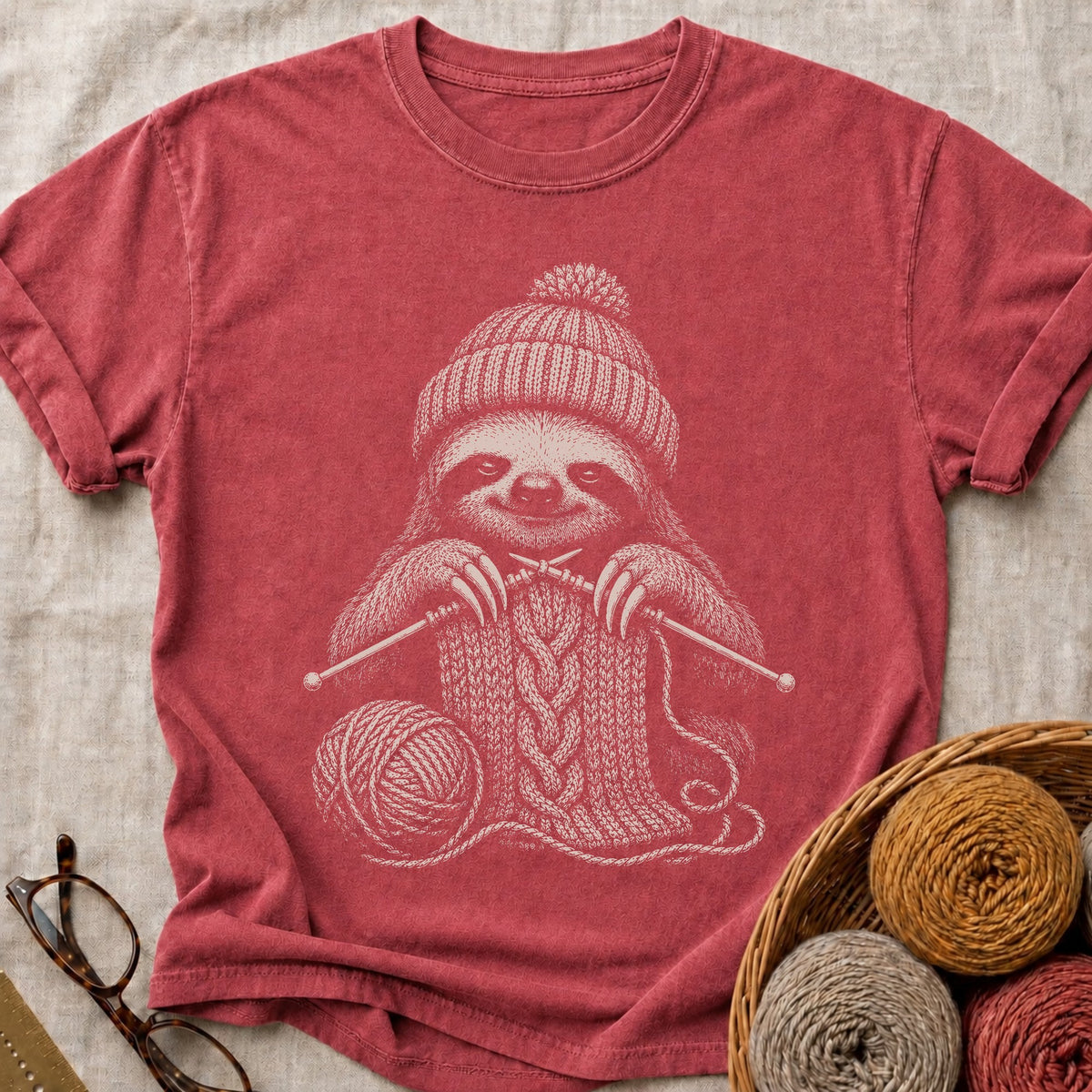 Knit Sloth T-Shirt