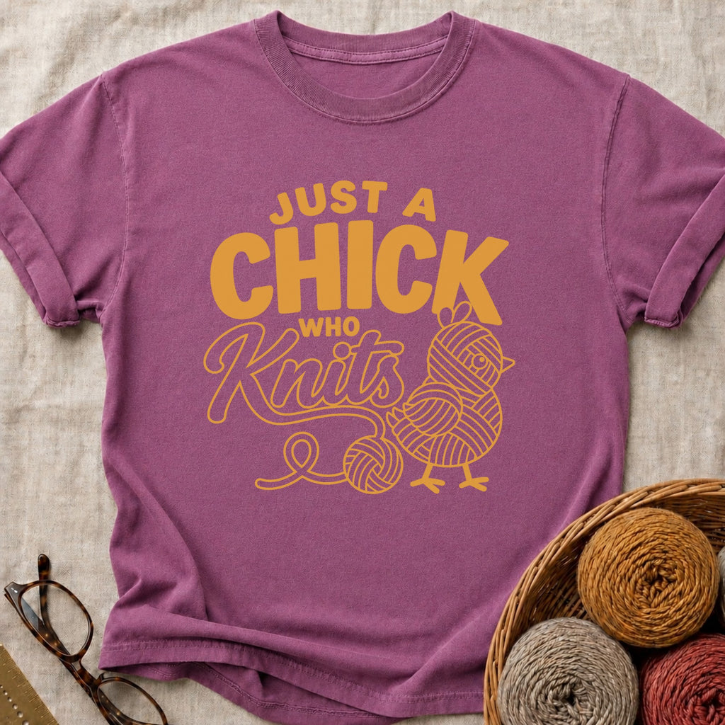 Chick T-Shirt in Berry