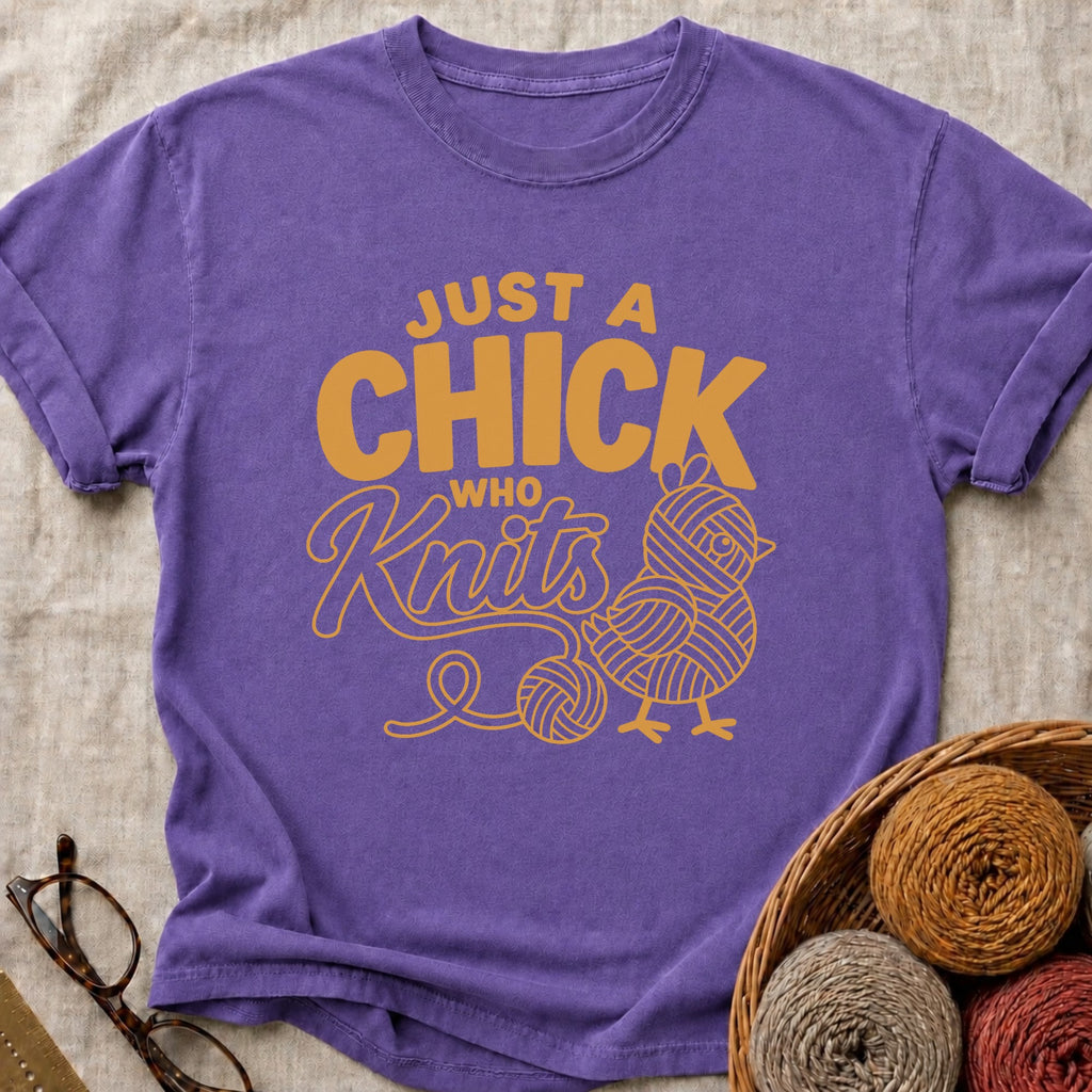 Chick T-Shirt in Grape