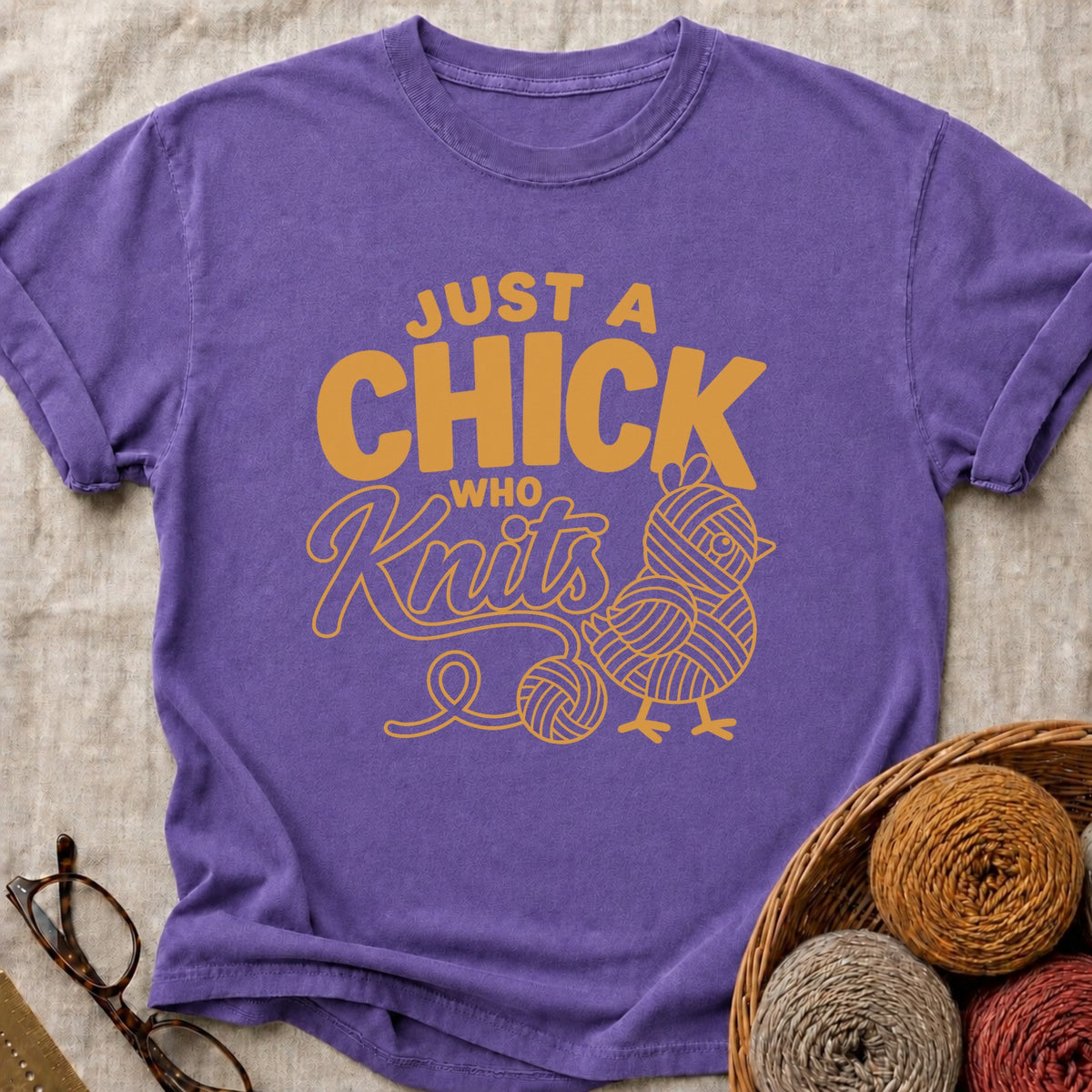 Chick T-Shirt in Grape
