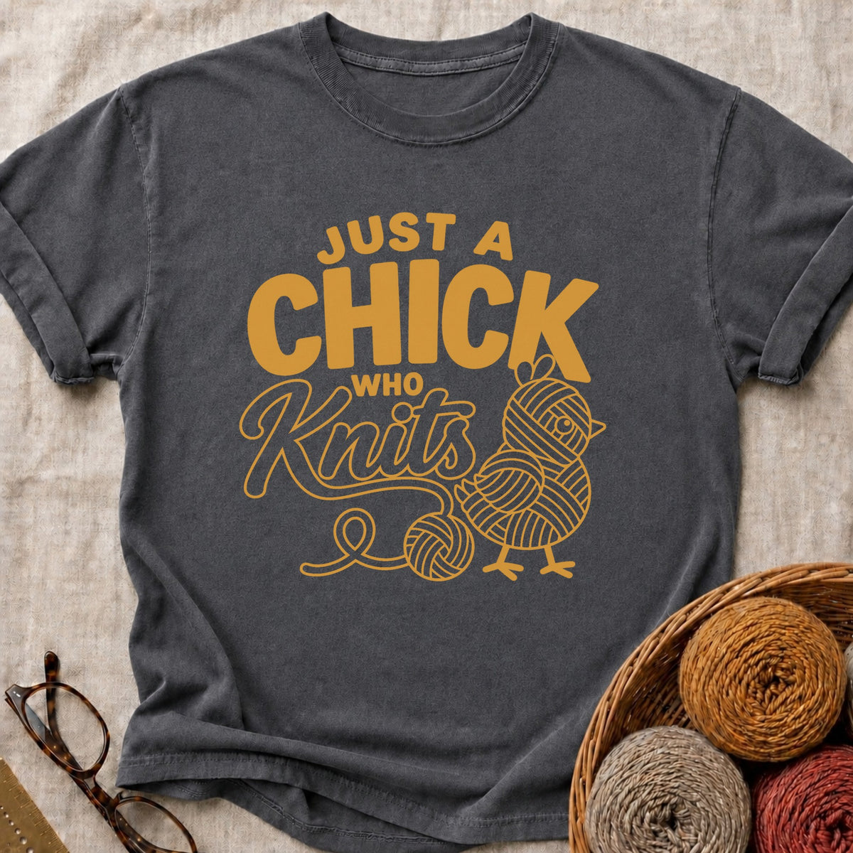 Chick T-Shirt in Pepper