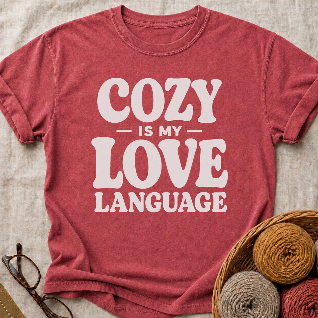 Cozy Love T-Shirt in Brick