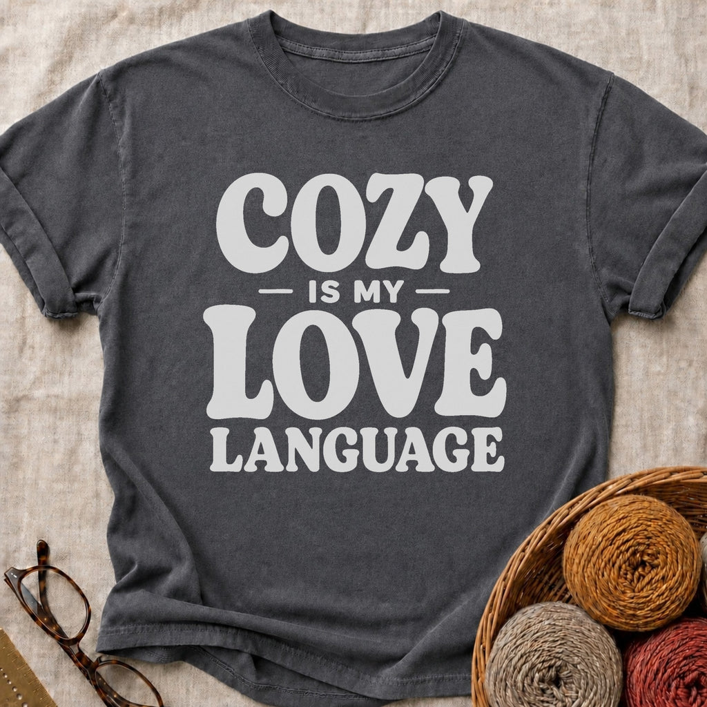 Cozy Love T-Shirt in Pepper