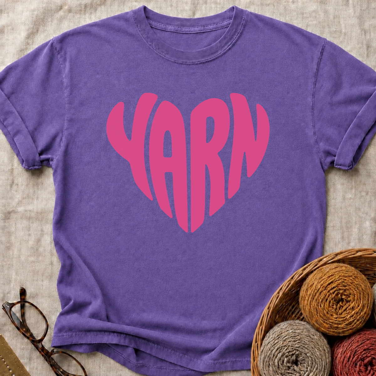 Yarn Heart T-Shirt