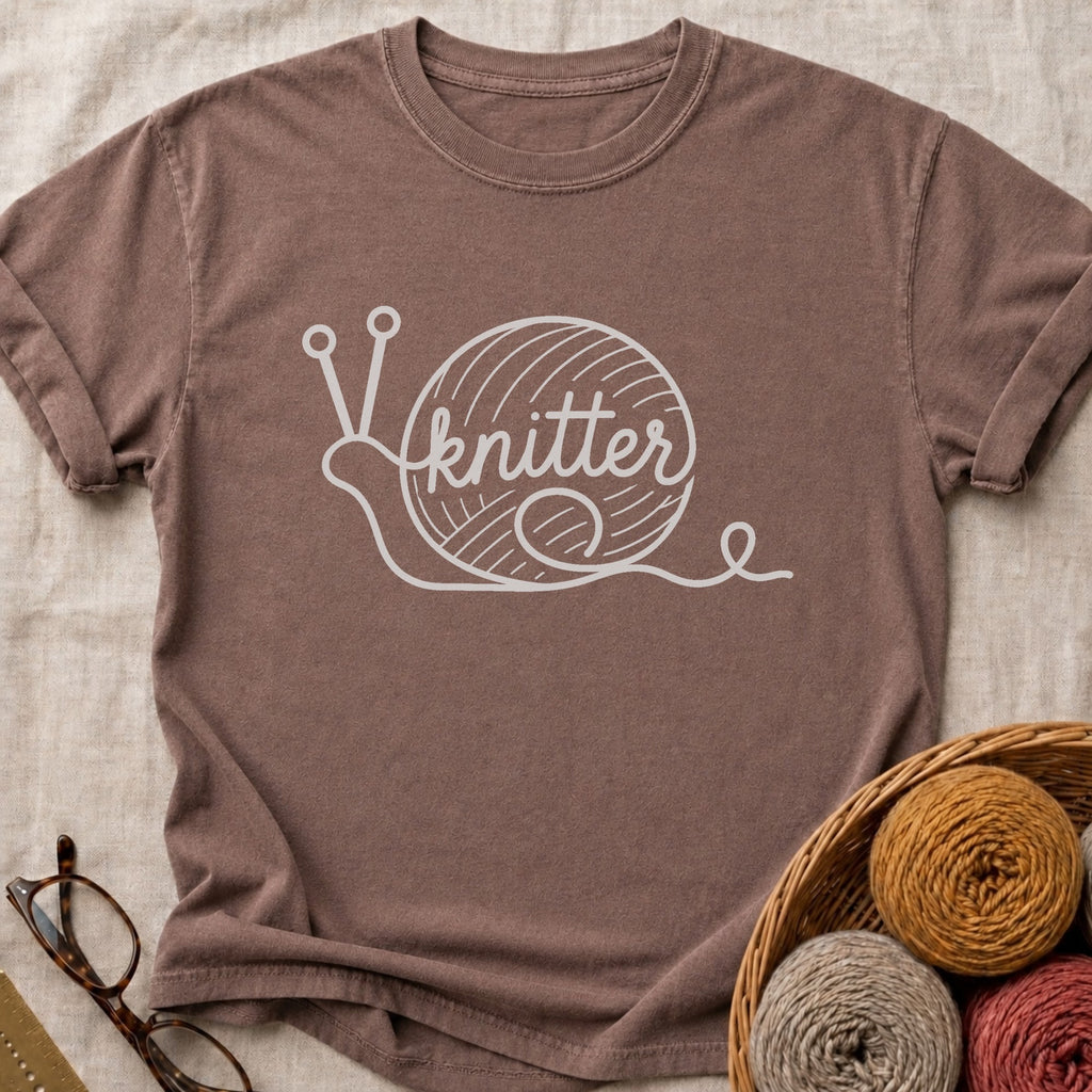 Snail Knitter T-Shirt