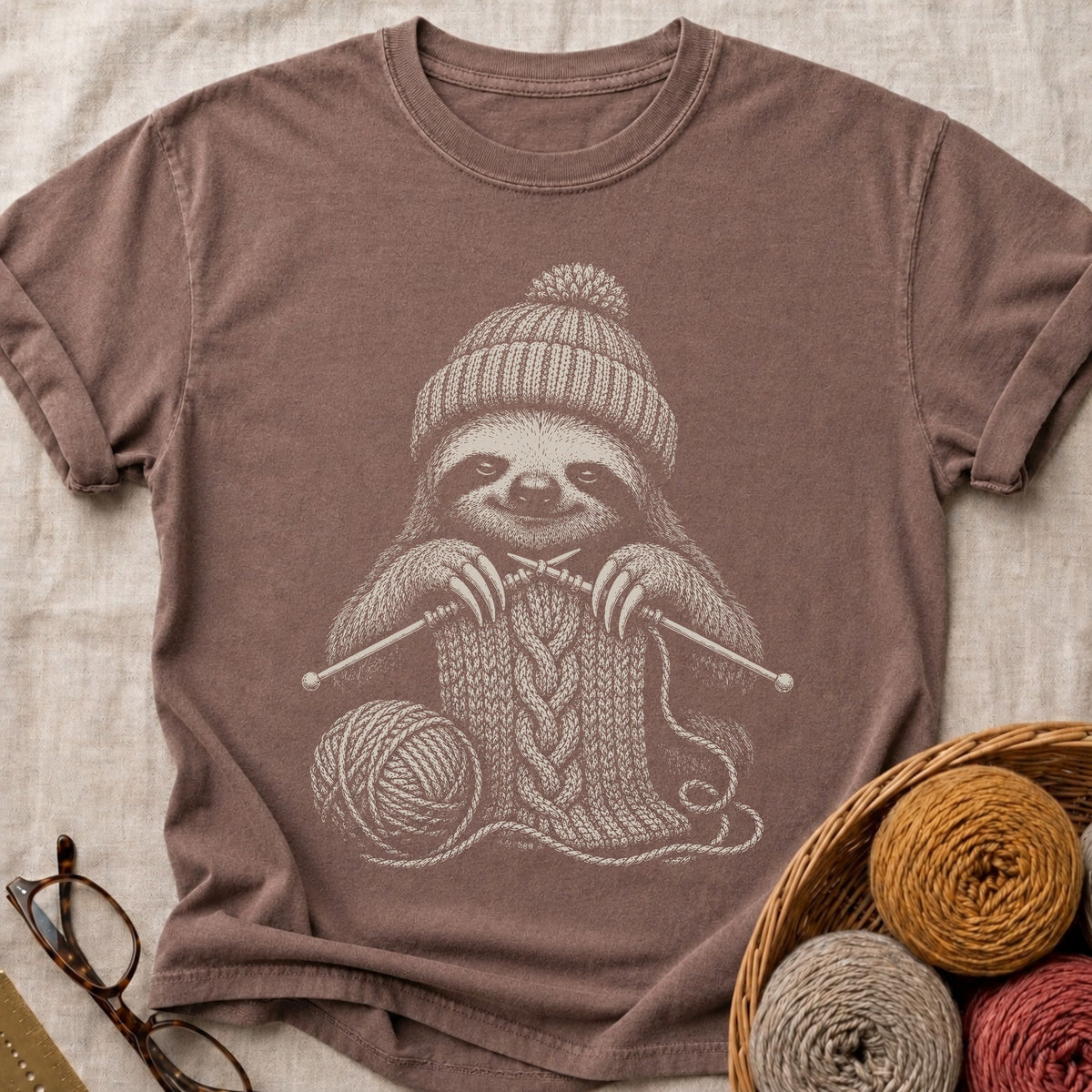 Knit Sloth T-Shirt