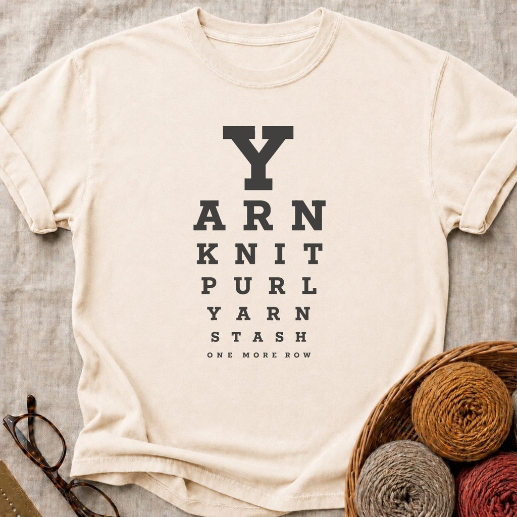 Eye Test T-Shirt in Ivory