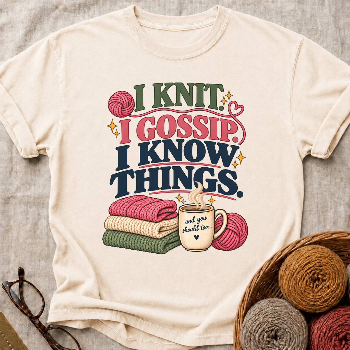 Knit & Gossip T-Shirt