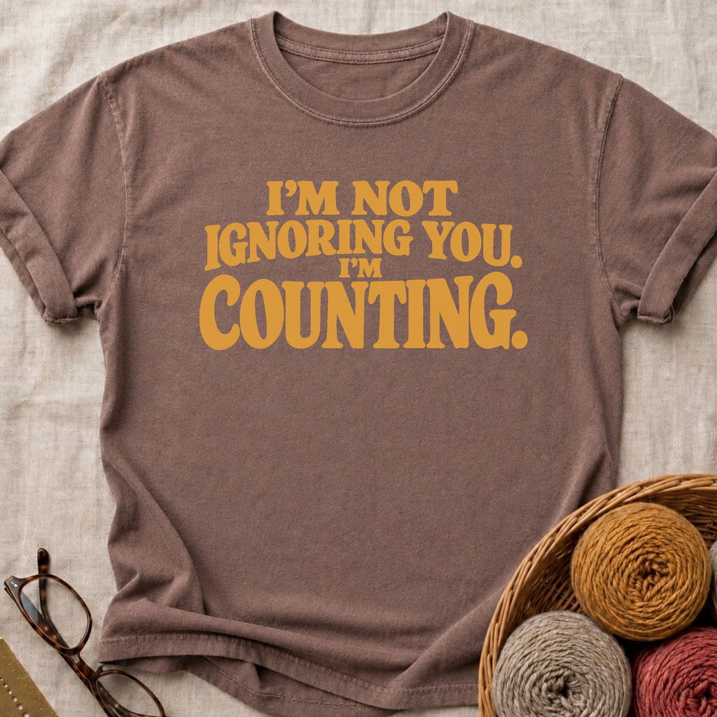 I’m Counting T-Shirt in Espresso