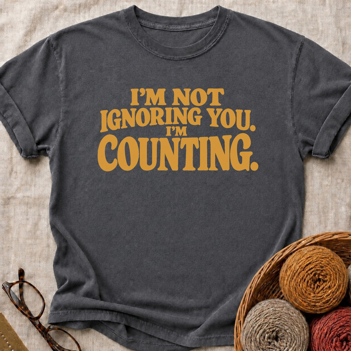 I’m Counting T-Shirt in Pepper