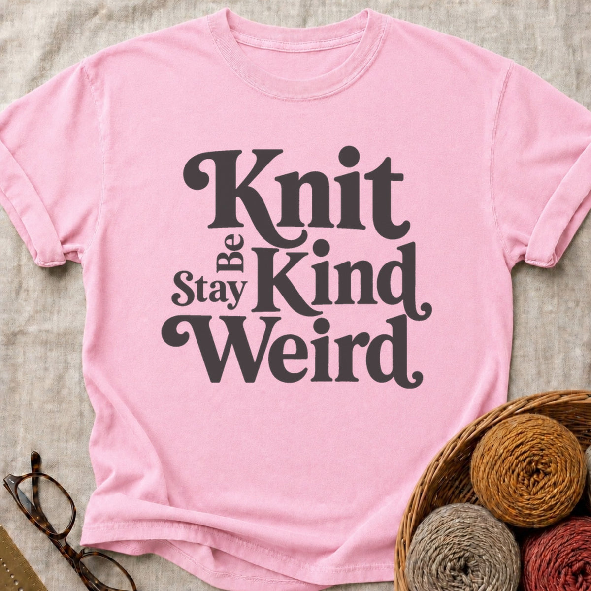 Knit Be Kind T-Shirt in Blossom
