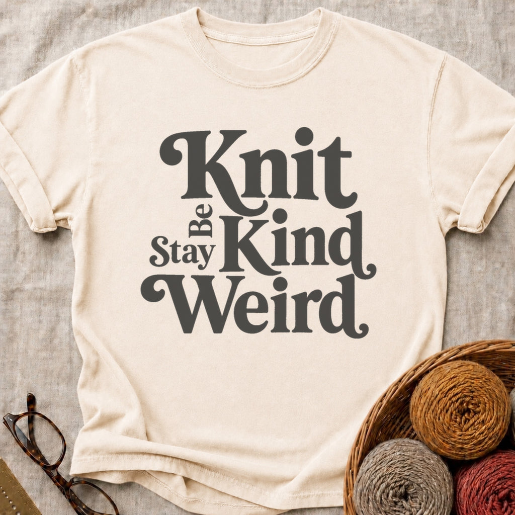 Knit Be Kind T-Shirt in Ivory