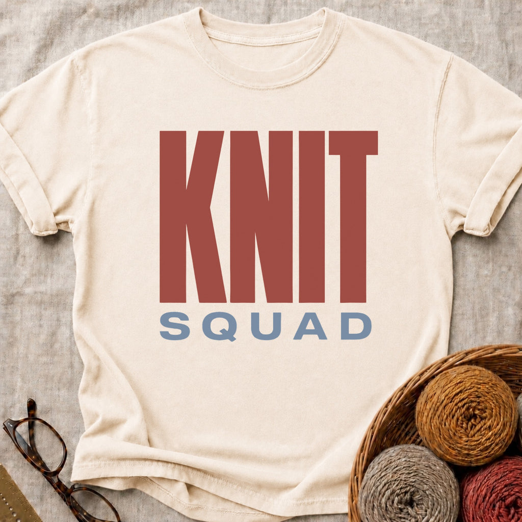 Knit Quad T-Shirt in Ivory