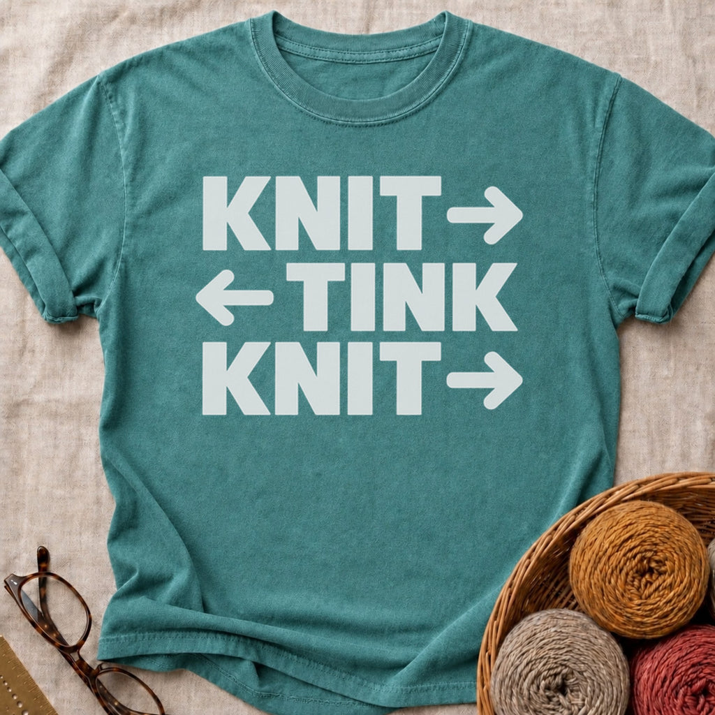 Knit Tink T-Shirt in Blue Spruce