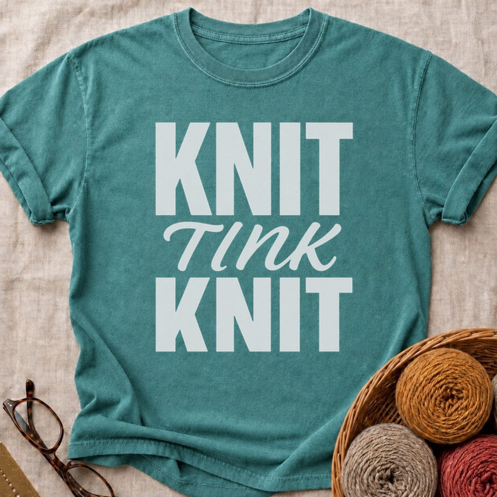Knit Tink Knit T-Shirt in Blue Spruce