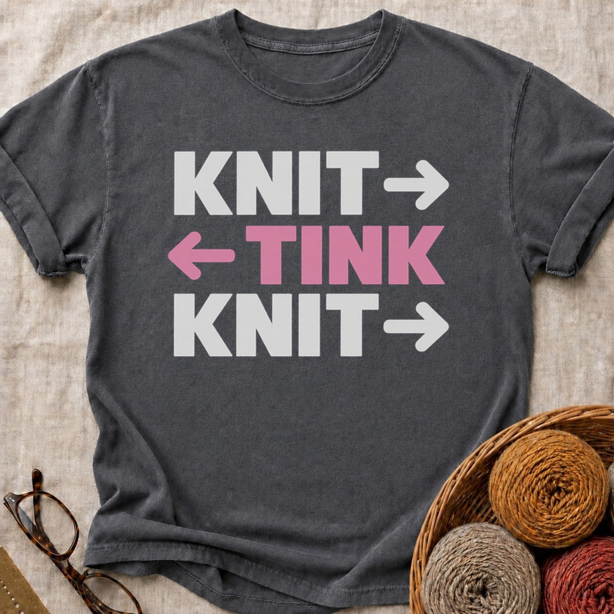 Knit Tink T-Shirt in Pepper