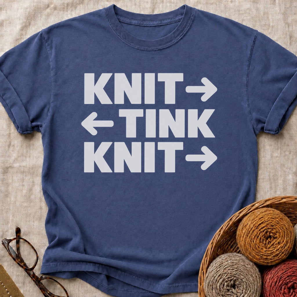 Knit Tink T-Shirt in True Navy