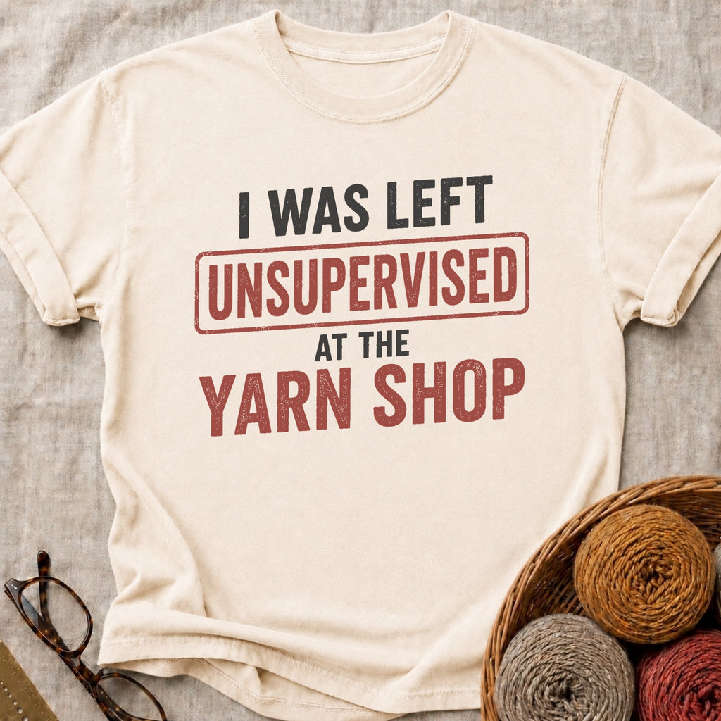 Left Unsupervised T-Shirt in Ivory