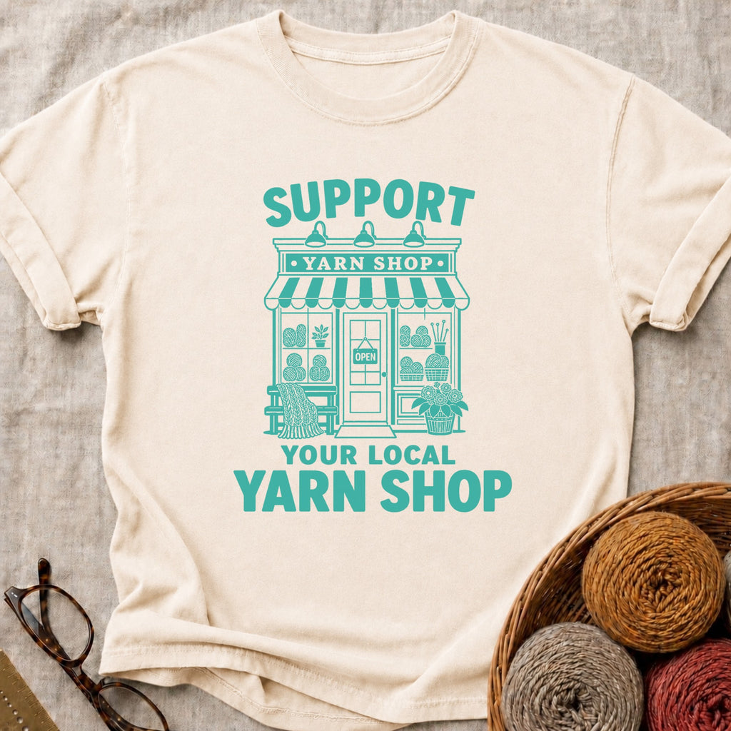 Local Yarn T-Shirt in Ivory