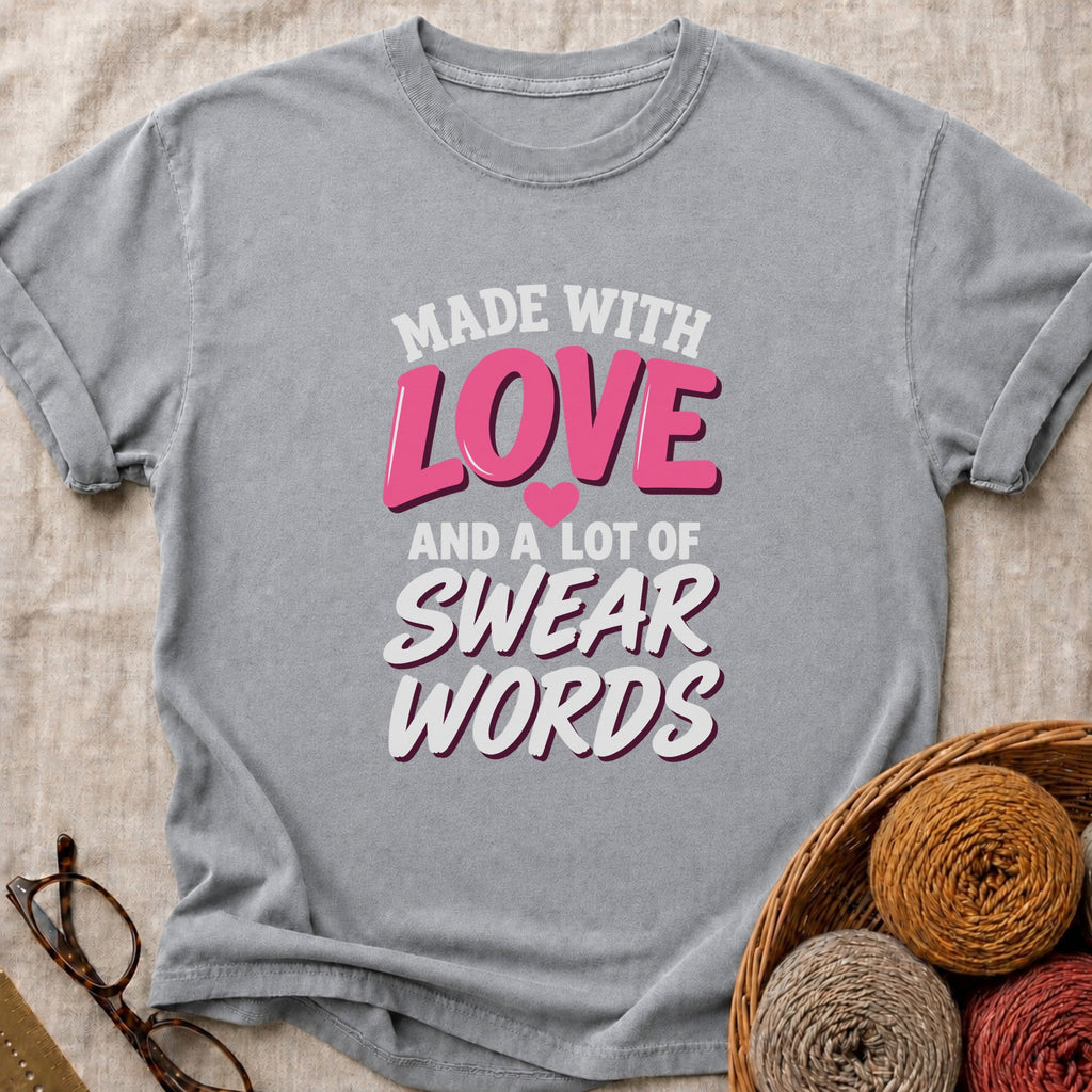 Made With T-Shirt in Grey
