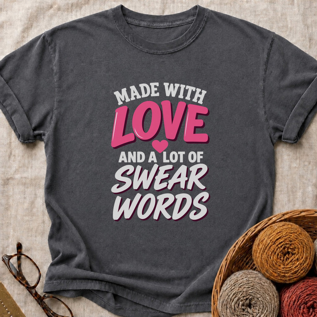 Made With T-Shirt in Pepper