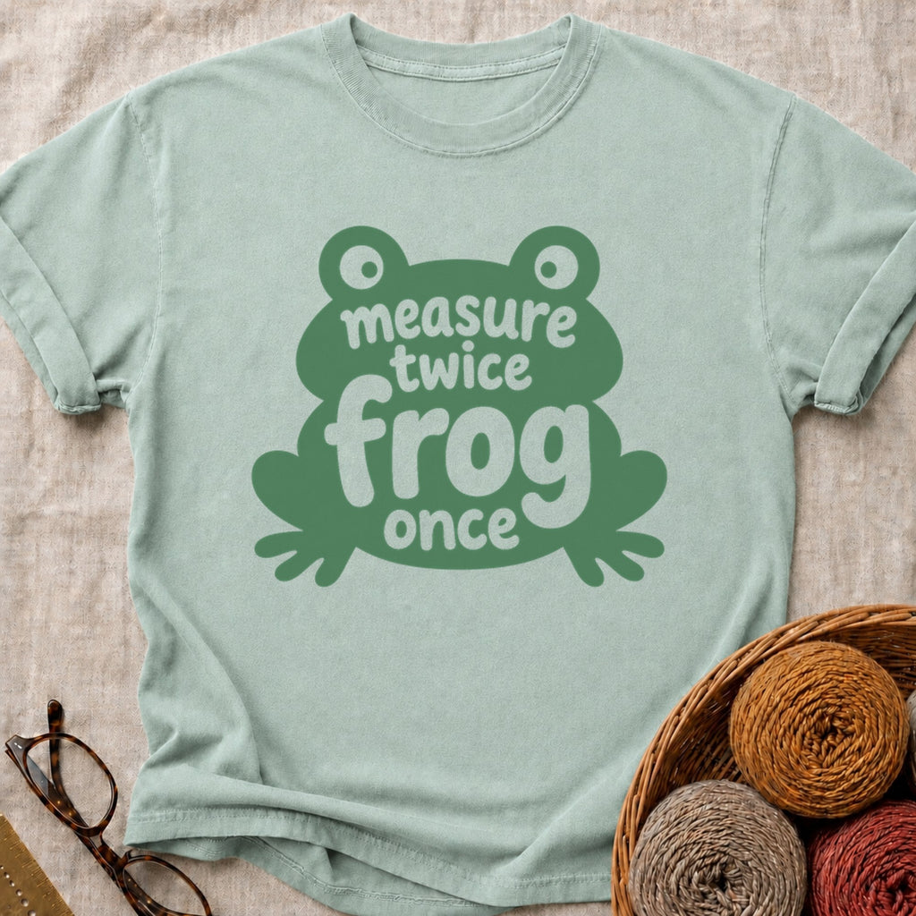 Measure Twice T-Shirt in Bay