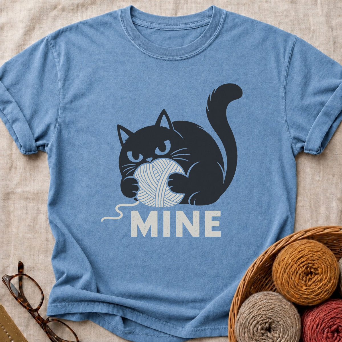 Mine T-Shirt in Blue Jean