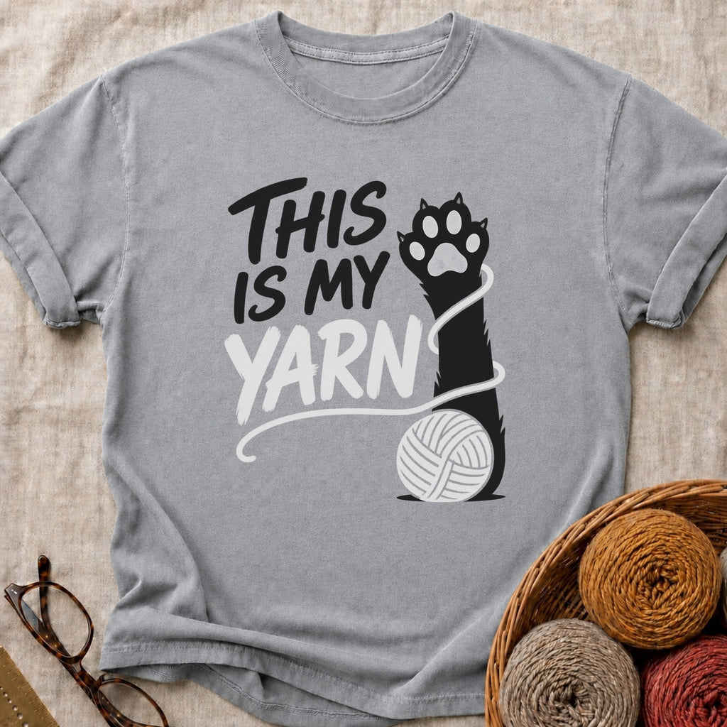 My Yarn T-Shirt in Grey