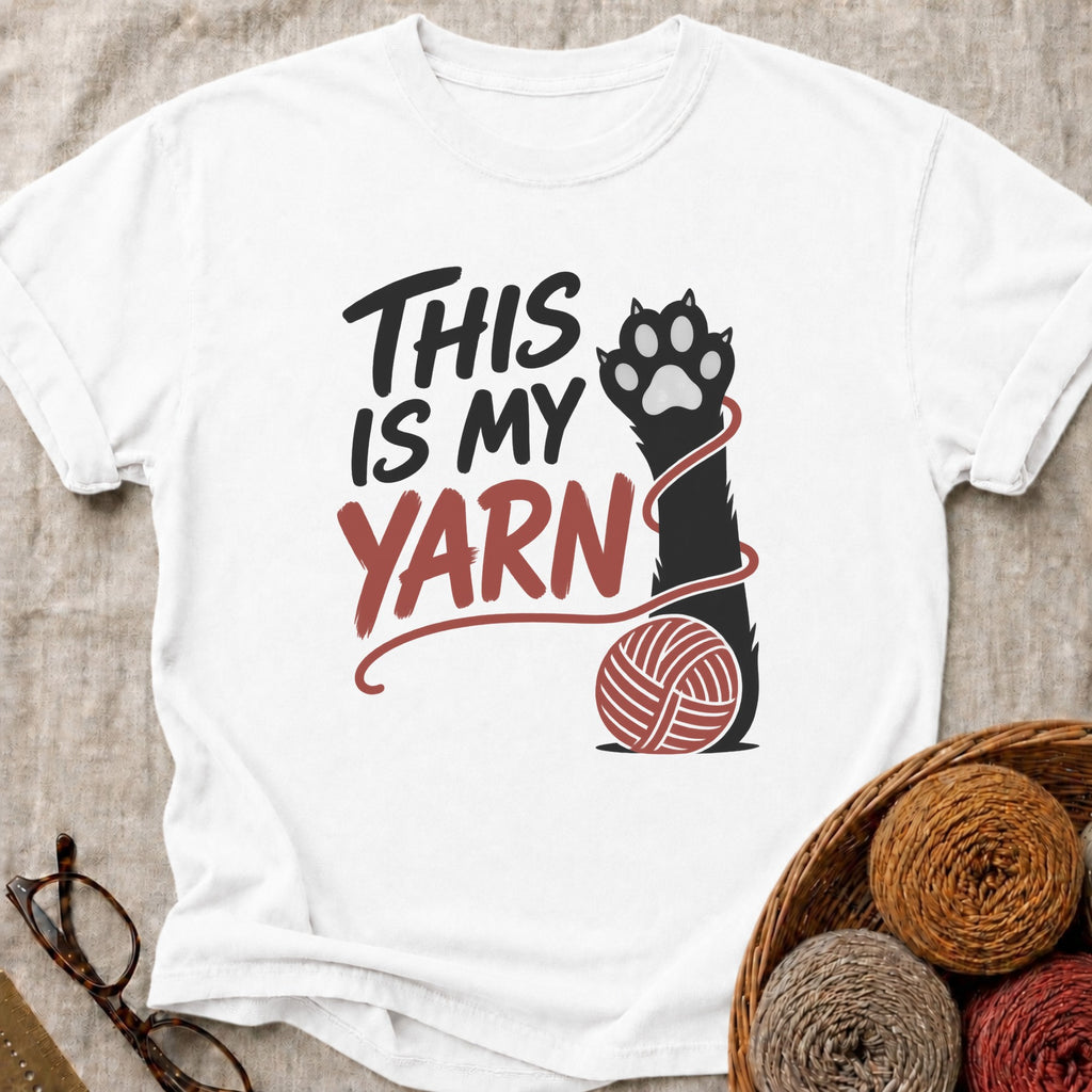My Yarn T-Shirt in White