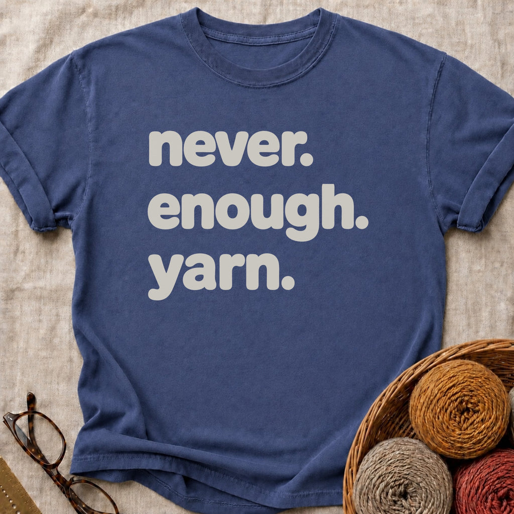 Never Enough T-Shirt in True Navy
