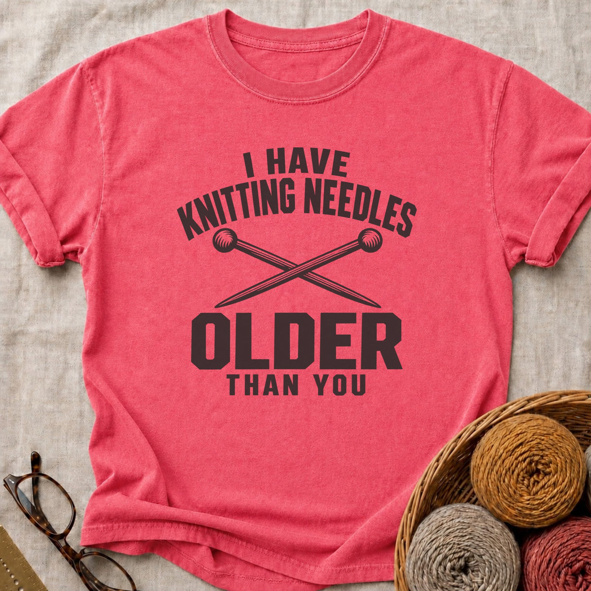Older Than T-Shirt in Watermelon