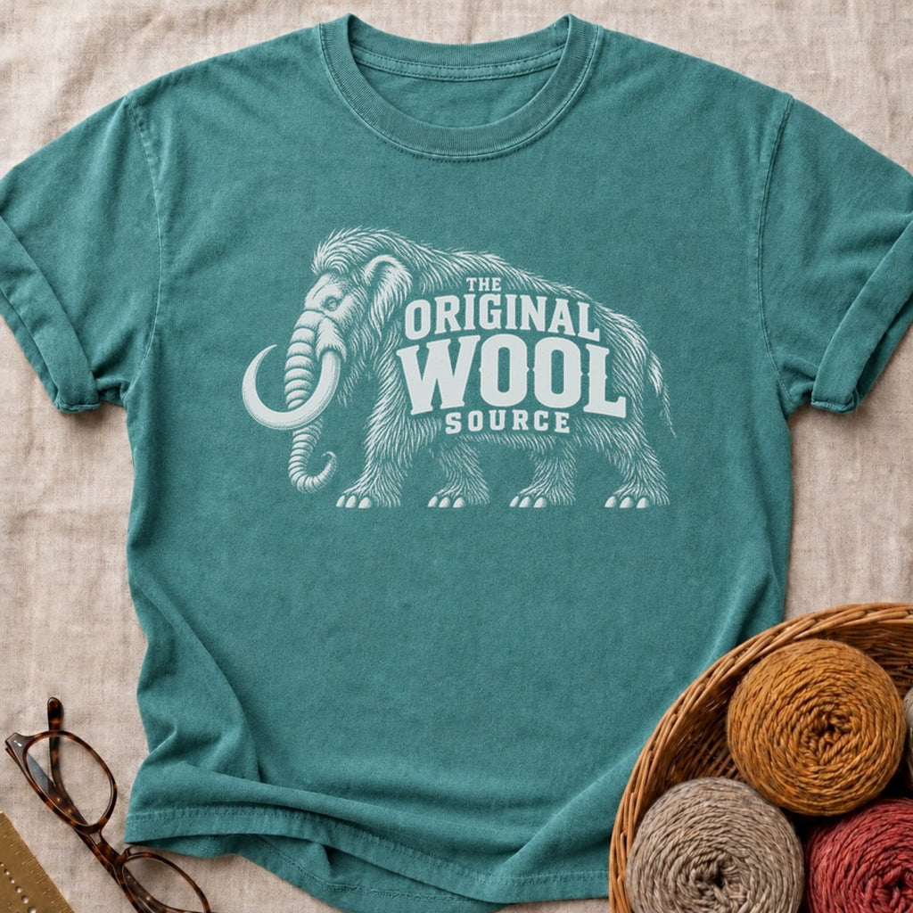 Original Wool T-Shirt in Blue Spruce