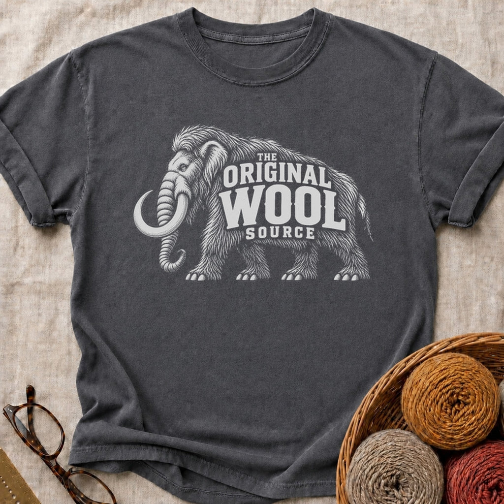 Original Wool T-Shirt in Pepper