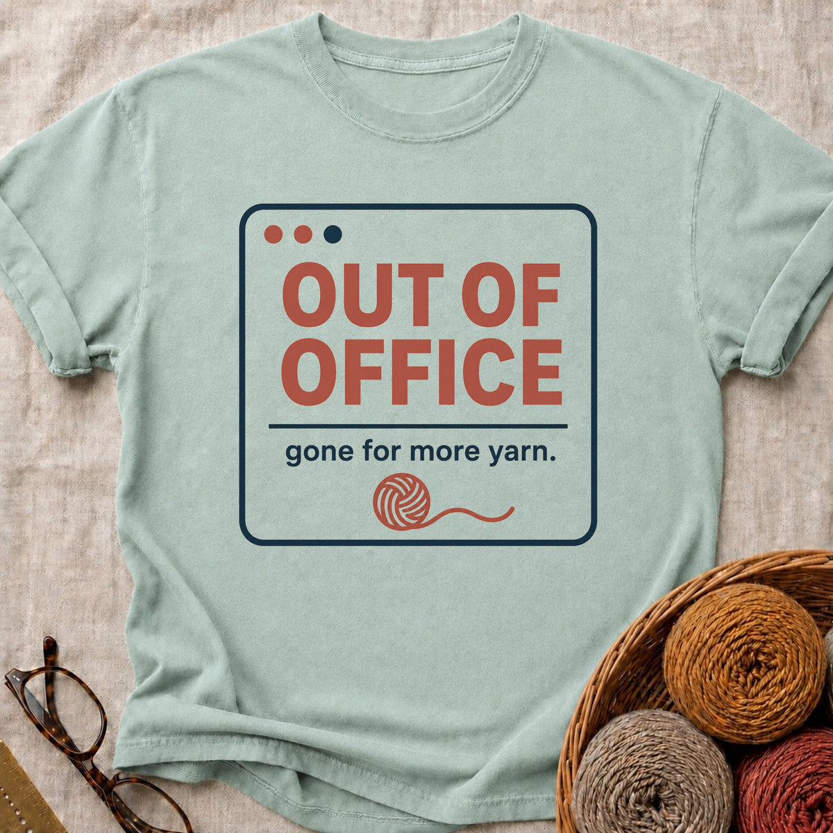 Out of Office T-Shirt in Bay