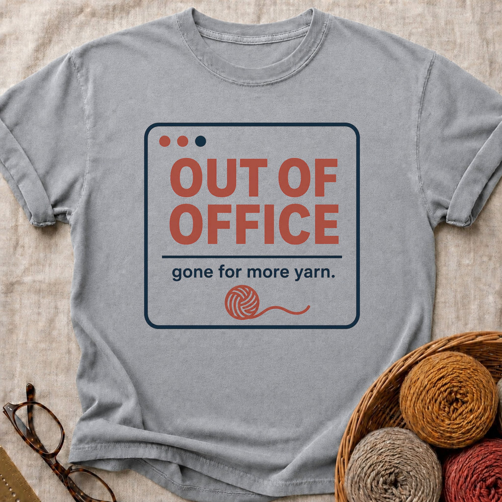 Out of Office T-Shirt in Grey