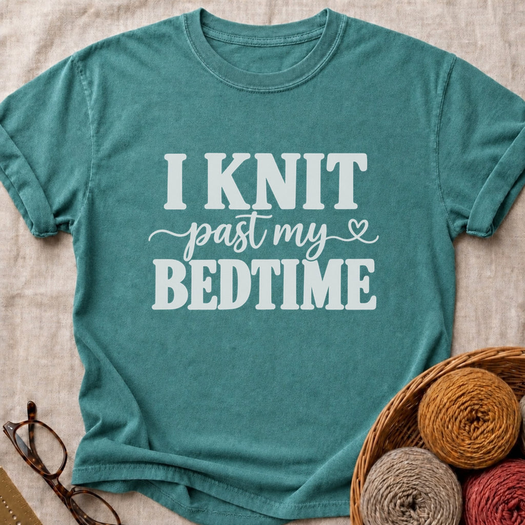 Past My Bedtime T-Shirt in Blue Spruce